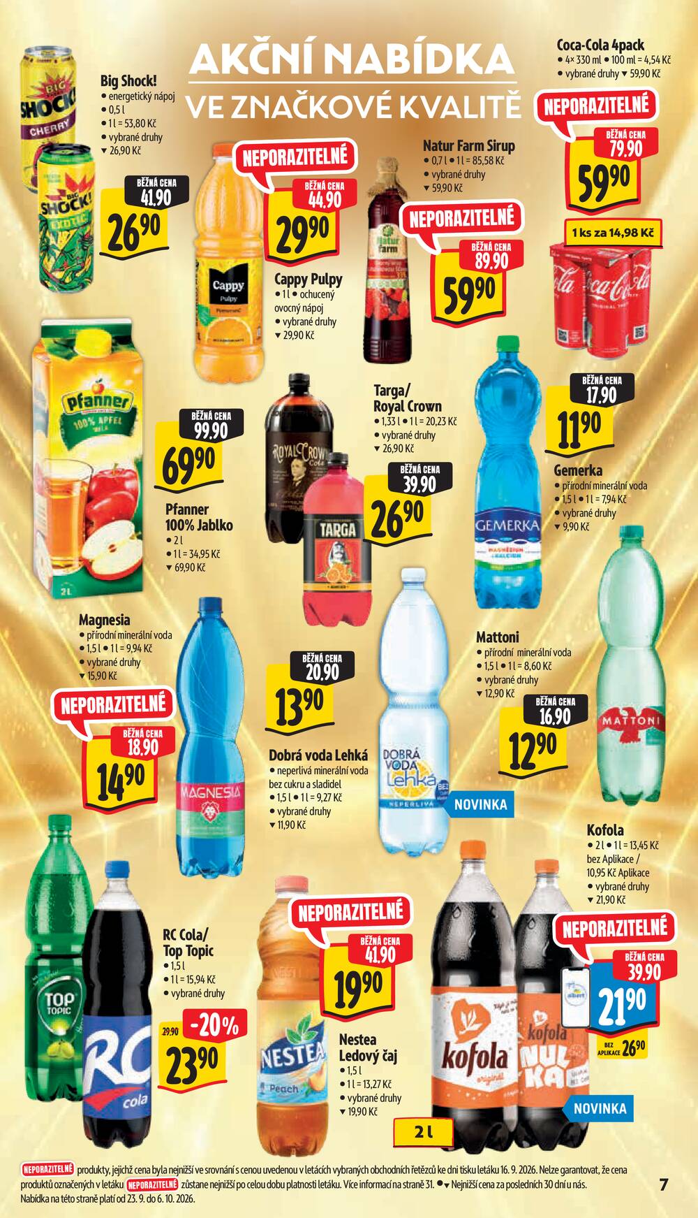 Albert  Hypermarket od 23.9. do 29.9.2026