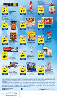 Tesco supermarkety od 23.9. do 29.9.2026