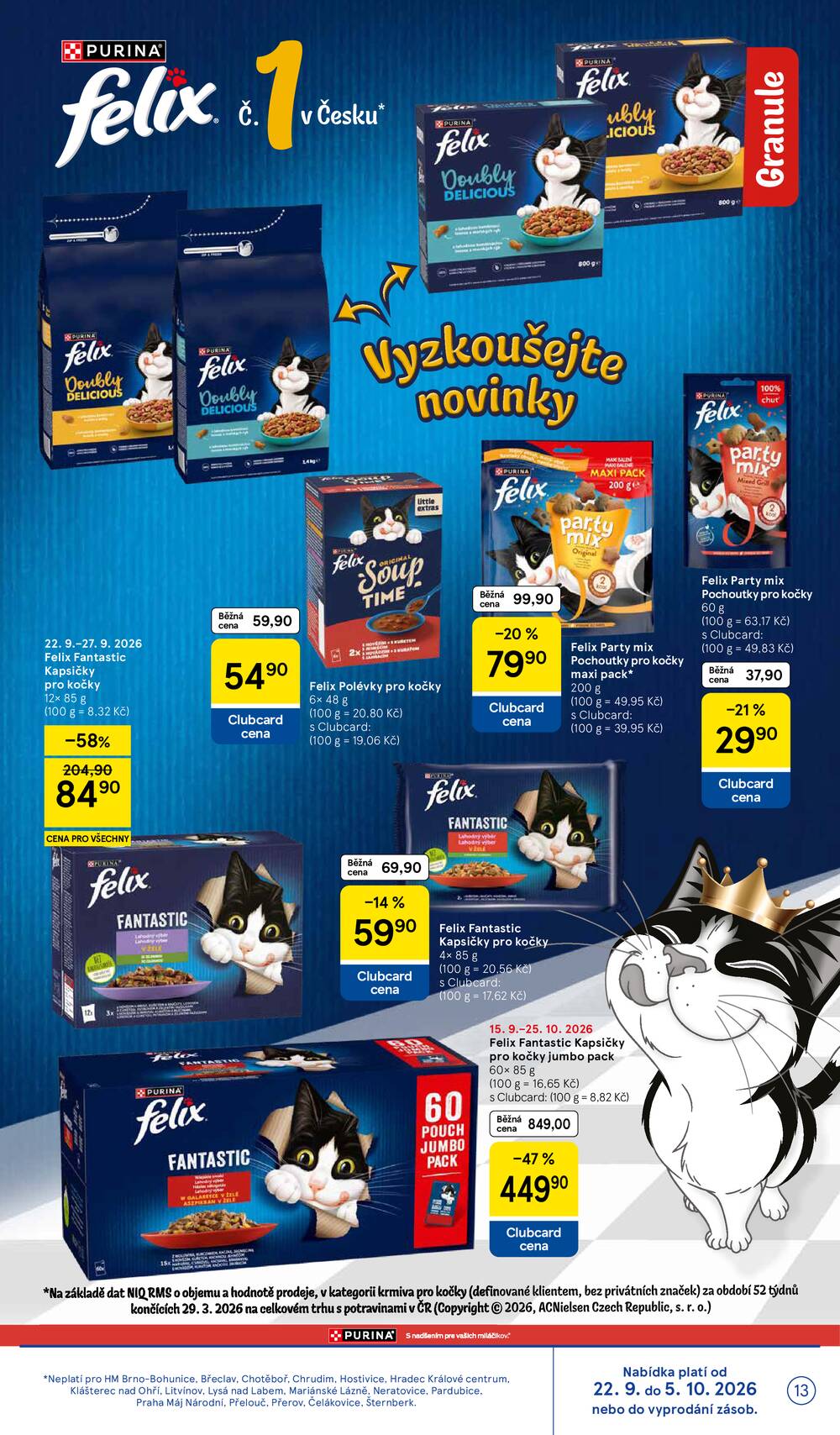 Leták Tesco - Tesco hypermarkety od 23.9. do 29.9.2026 - strana 13 Leták Tesco - Tesco hypermarkety od 23.9. do 29.9.2026 - strana 13