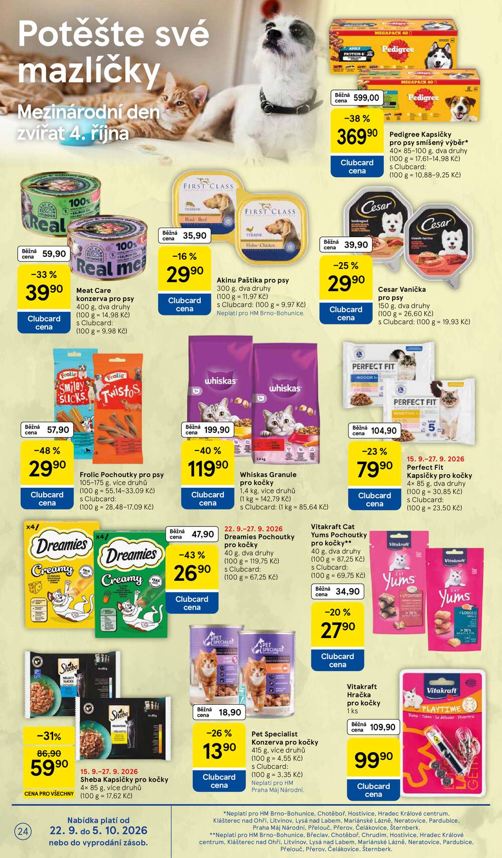 Tesco hypermarkety od 23.9. do 29.9.2026