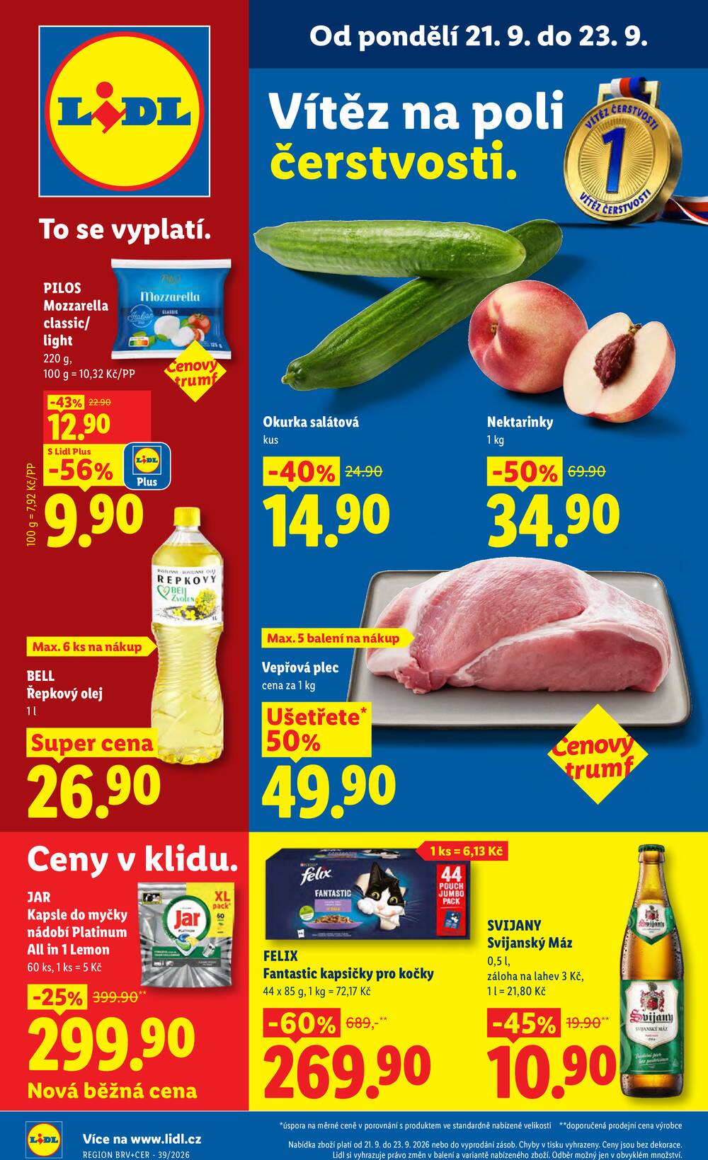 Lidl od 21.9. do 23.9.2026