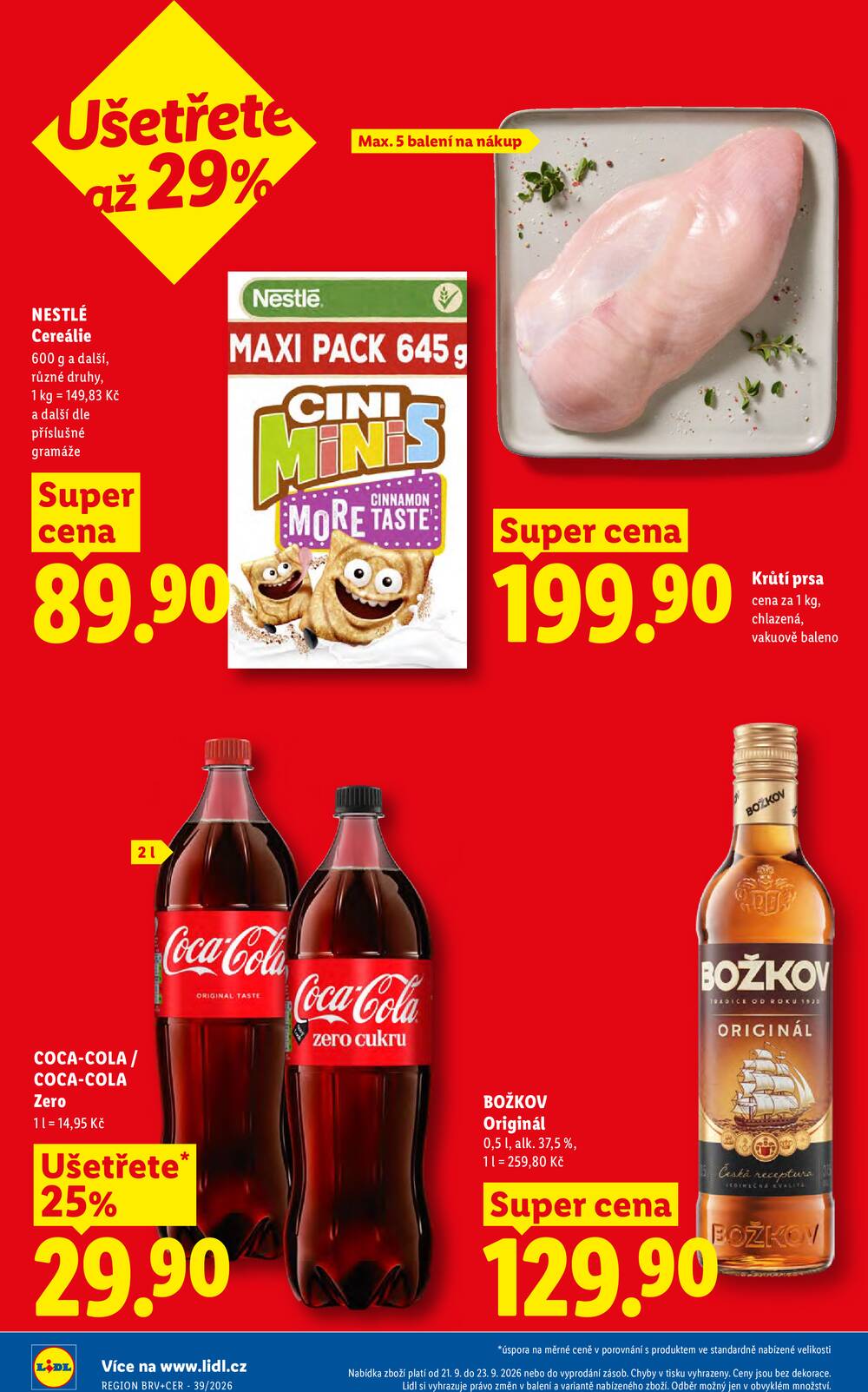 Lidl od 21.9. do 23.9.2026