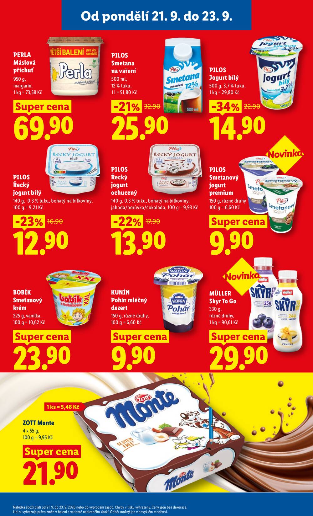 Lidl od 21.9. do 23.9.2026
