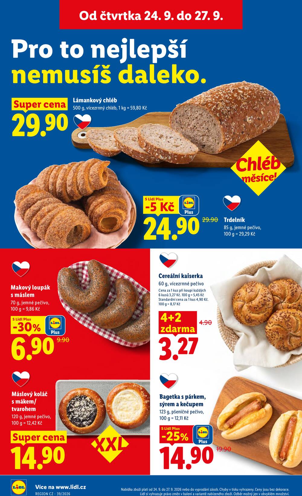 Leták Lidl - Lidl Čtvrtek od 24.9. do 27.9.2026 - strana 18 Leták Lidl - Lidl Čtvrtek od 24.9. do 27.9.2026 - strana 18