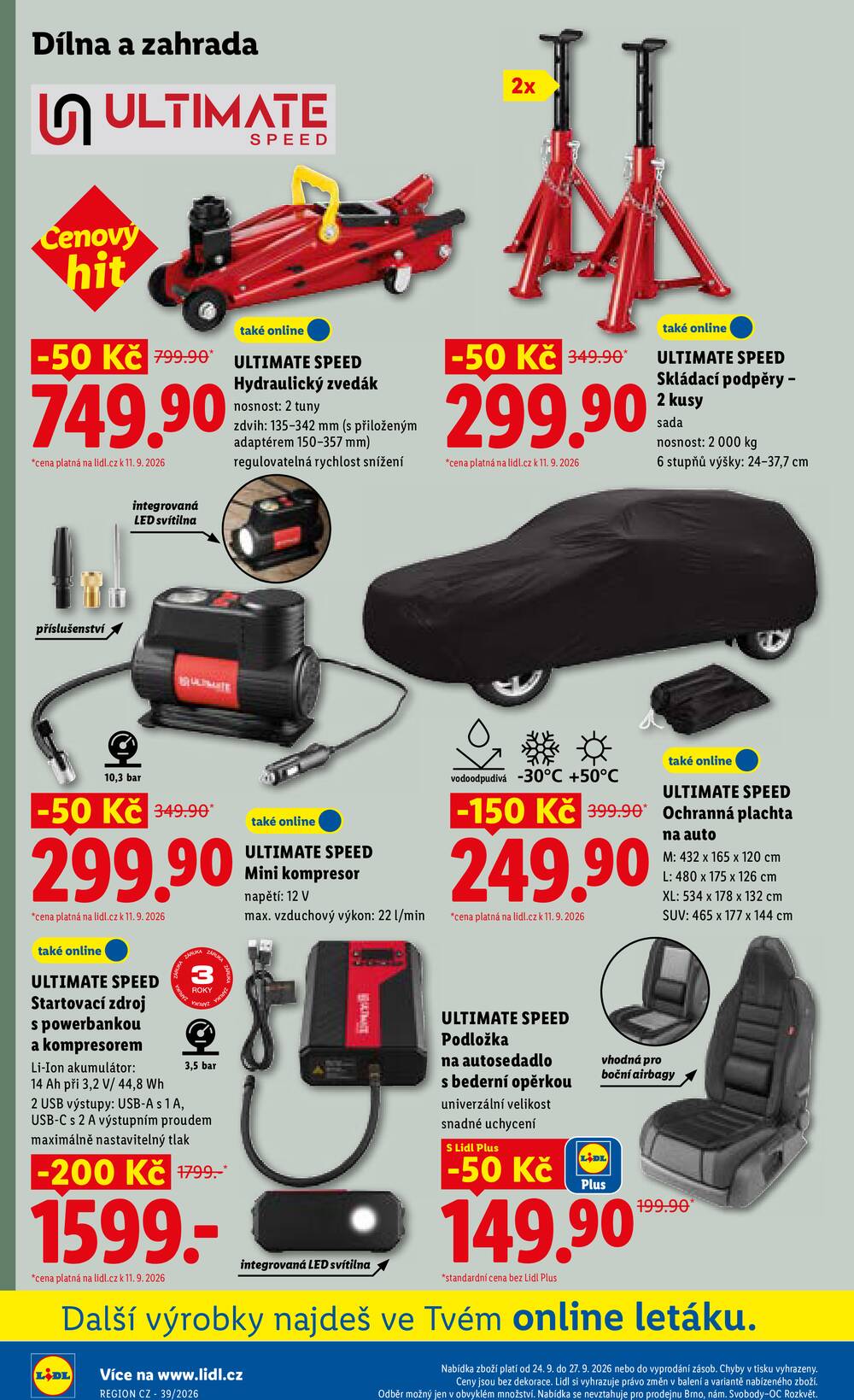 Lidl Čtvrtek od 24.9. do 27.9.2026
