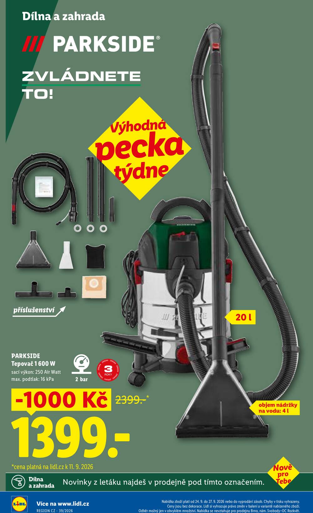 Leták Lidl - Lidl Spotřební zboží 21.9. - 27.9. - strana 14 Leták Lidl - Lidl Spotřební zboží 21.9. - 27.9. - strana 14