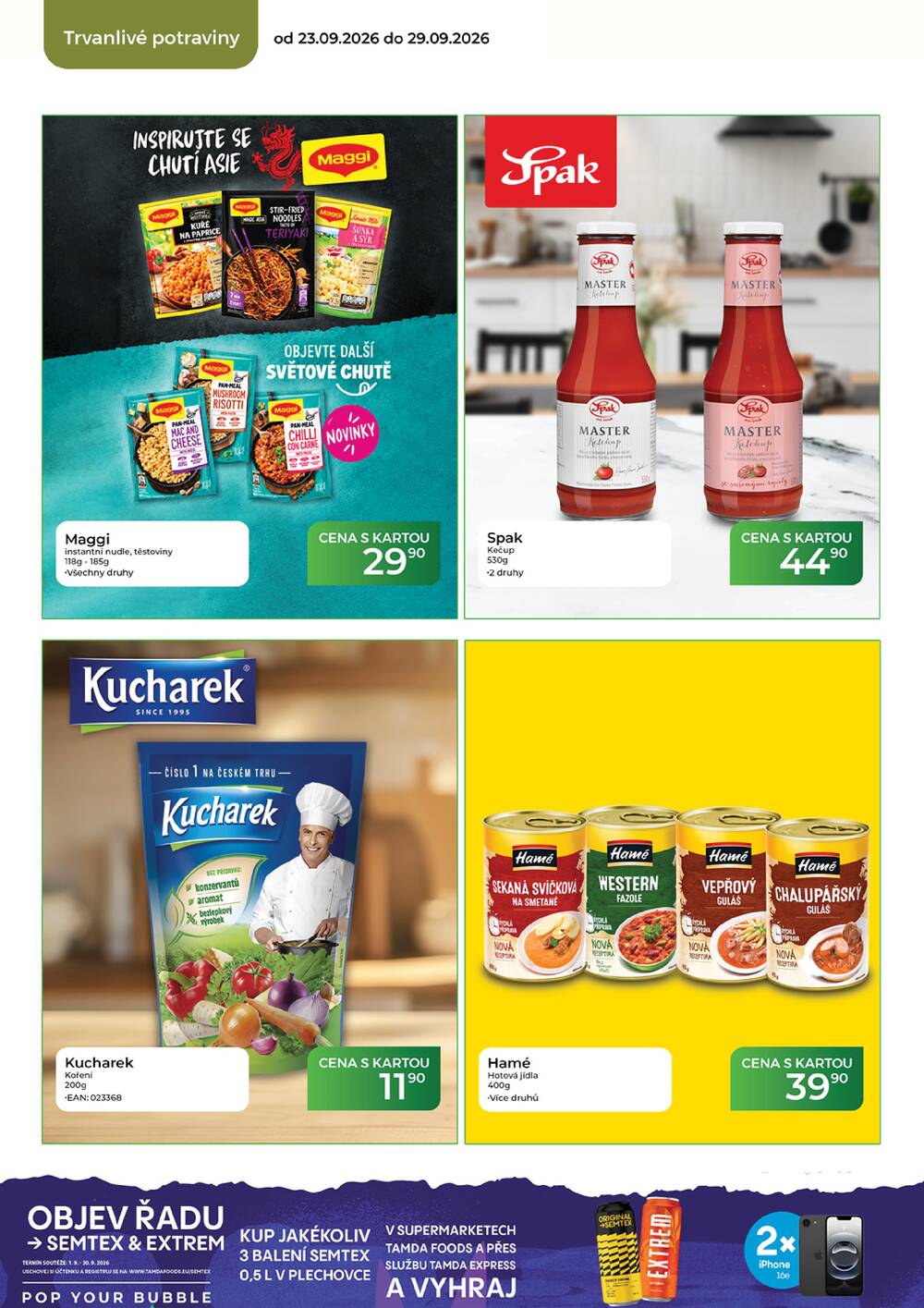 Tamda Foods od 23.9. do 29.9.2026