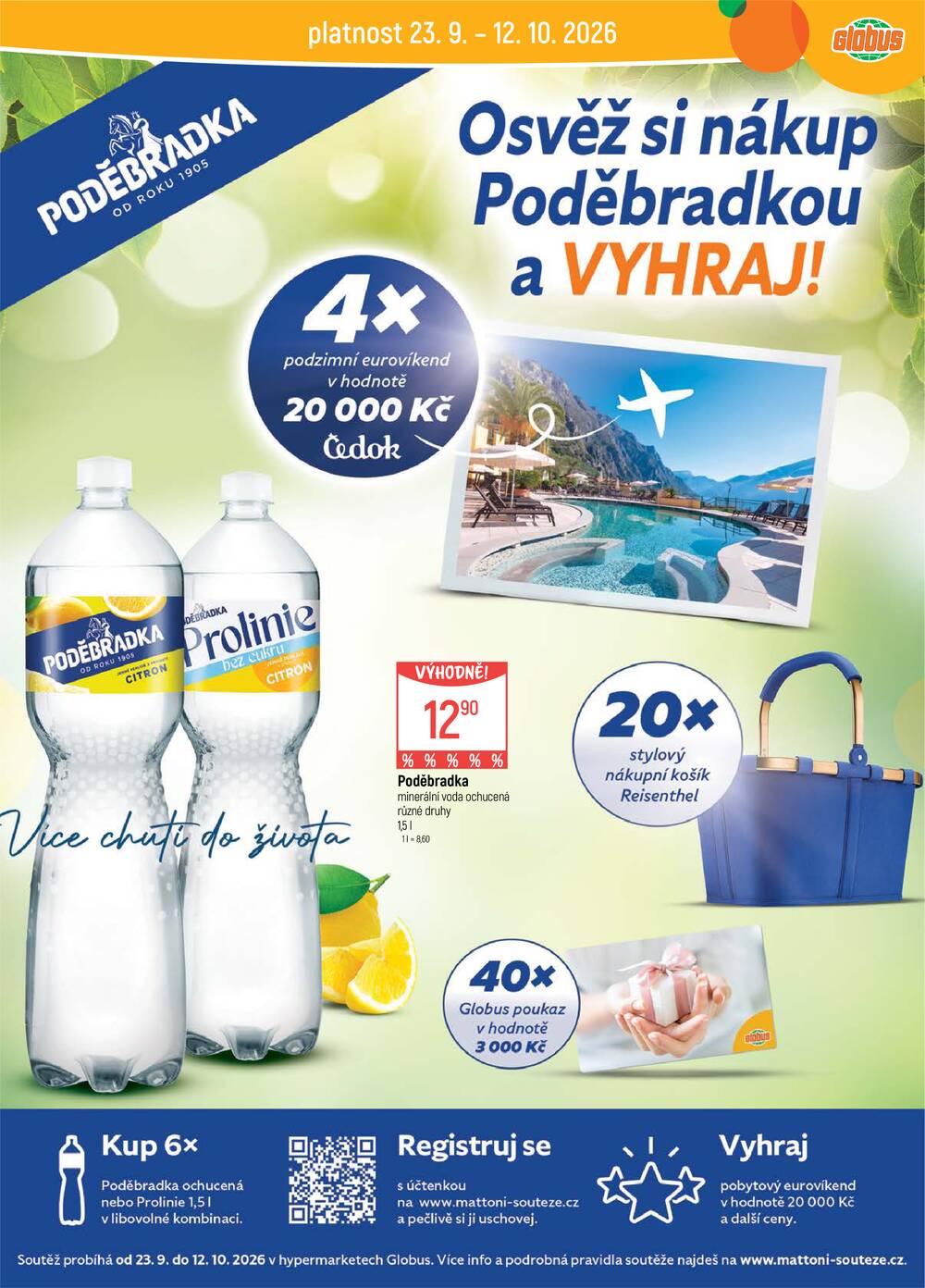 Leták Globus - Akční leták Globus 23.9. - 29.9.2026 - Globus Brno Ivanovice - strana 6 Leták Globus - Akční leták Globus 23.9. - 29.9.2026 - Globus Brno Ivanovice - strana 6