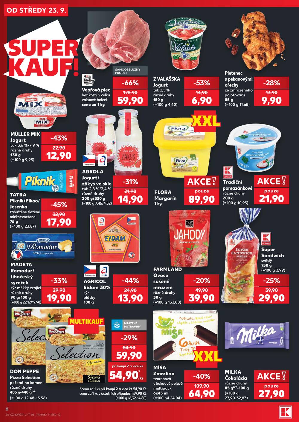 Kaufland 23.9. - 29.9. - Kaufland - Louny