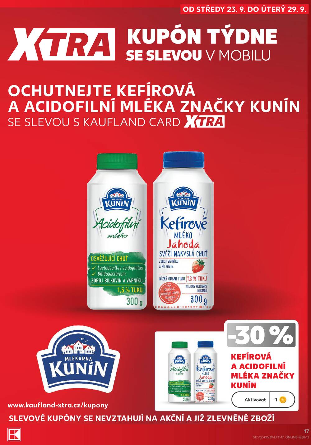 Kaufland 23.9. - 29.9. - Kaufland - Louny