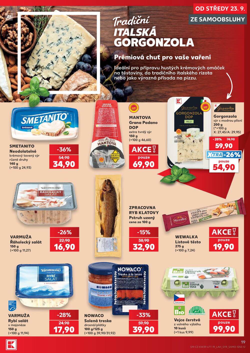Leták Kaufland - Kaufland 23.9. - 29.9. - Kaufland Praha Čestlice - strana 19 Leták Kaufland - Kaufland 23.9. - 29.9. - Kaufland Praha Čestlice - strana 19