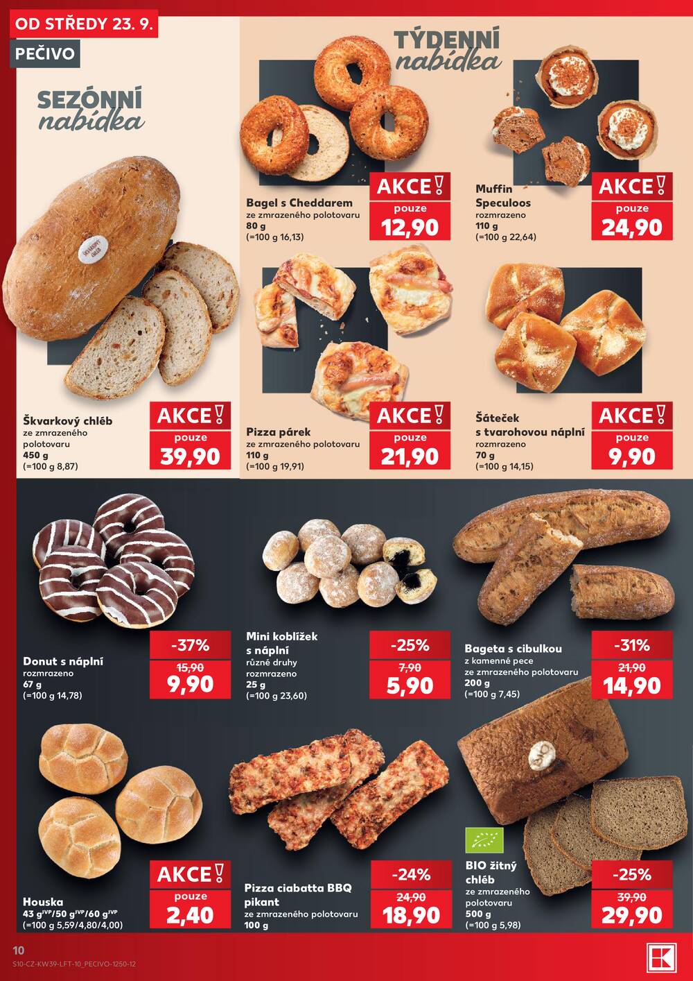 Leták Kaufland - Kaufland 23.9. - 29.9. - Kaufland - Rokycany - strana 10
