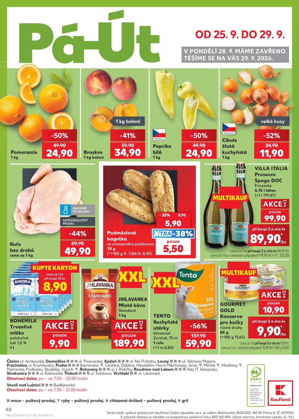 Leták Kaufland - Kaufland 23.9. - 29.9. - Kaufland - Rokycany - strana 48