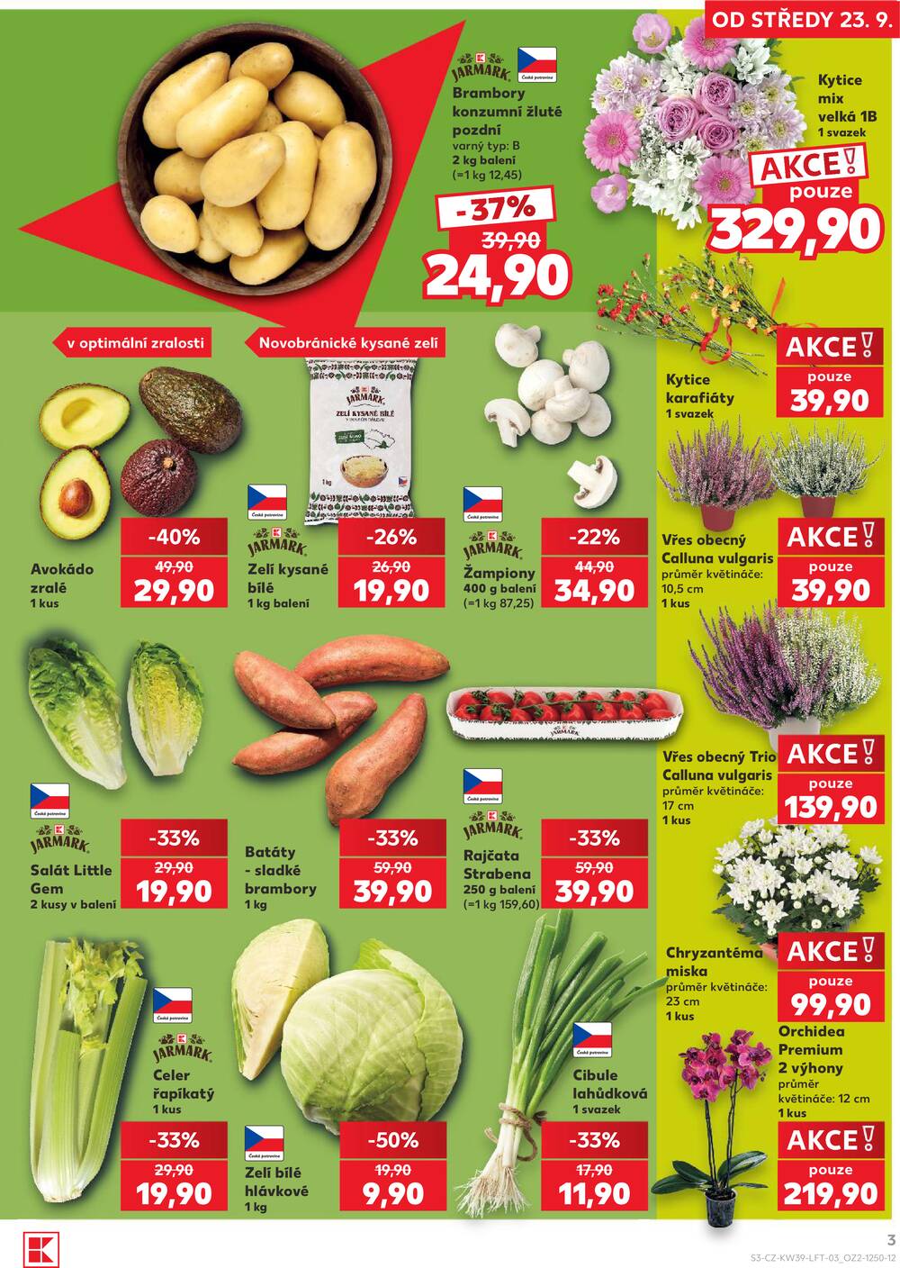 Kaufland 23.9. - 29.9. - Kaufland - Příbram