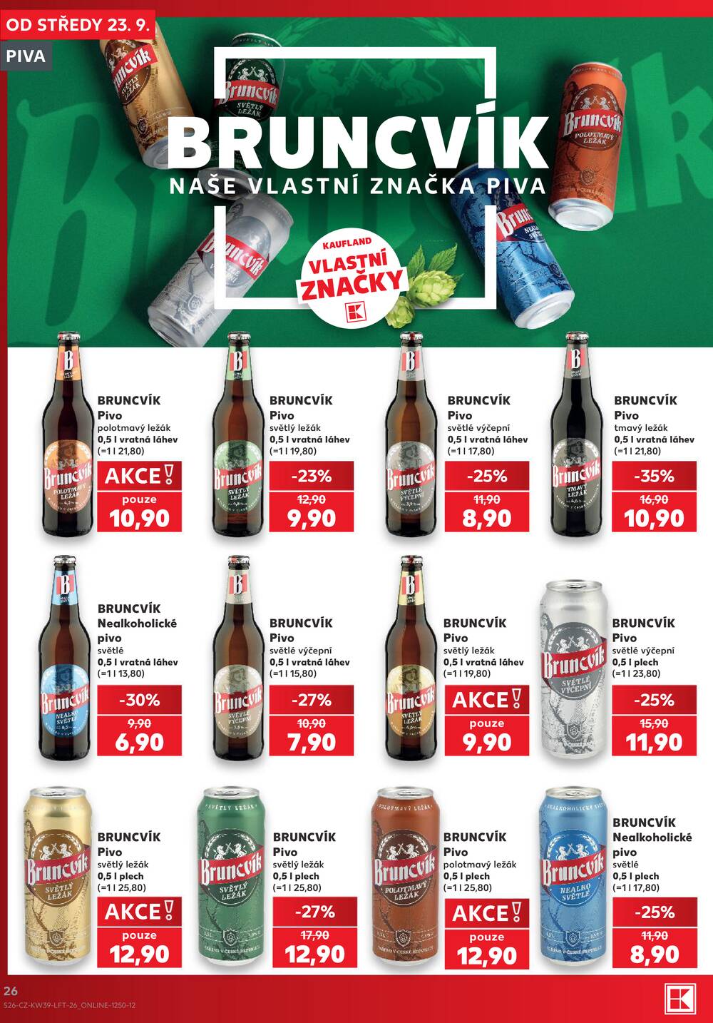 Kaufland 23.9. - 29.9. - Kaufland - Příbram