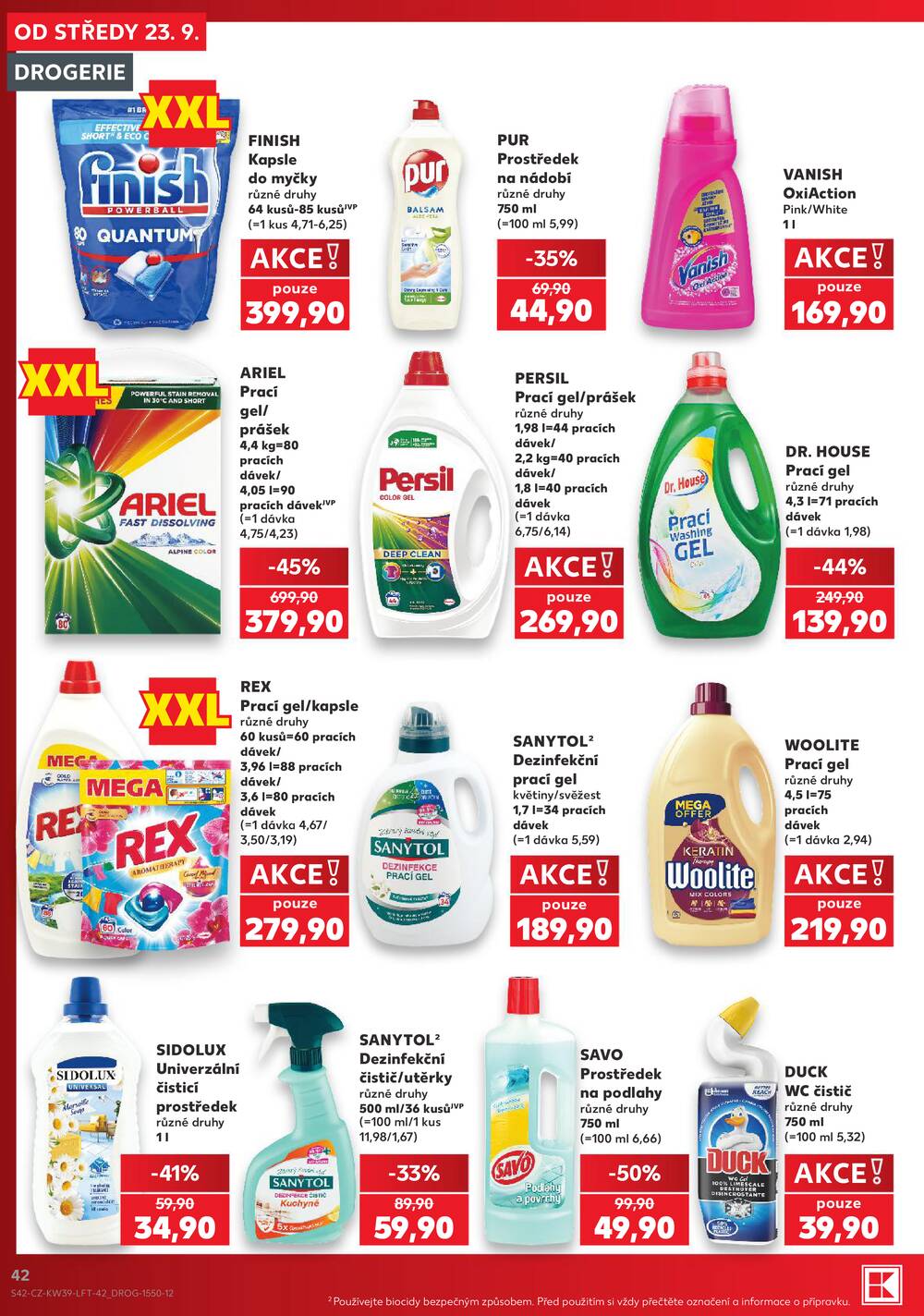 Kaufland 23.9. - 29.9. - Kaufland - Příbram