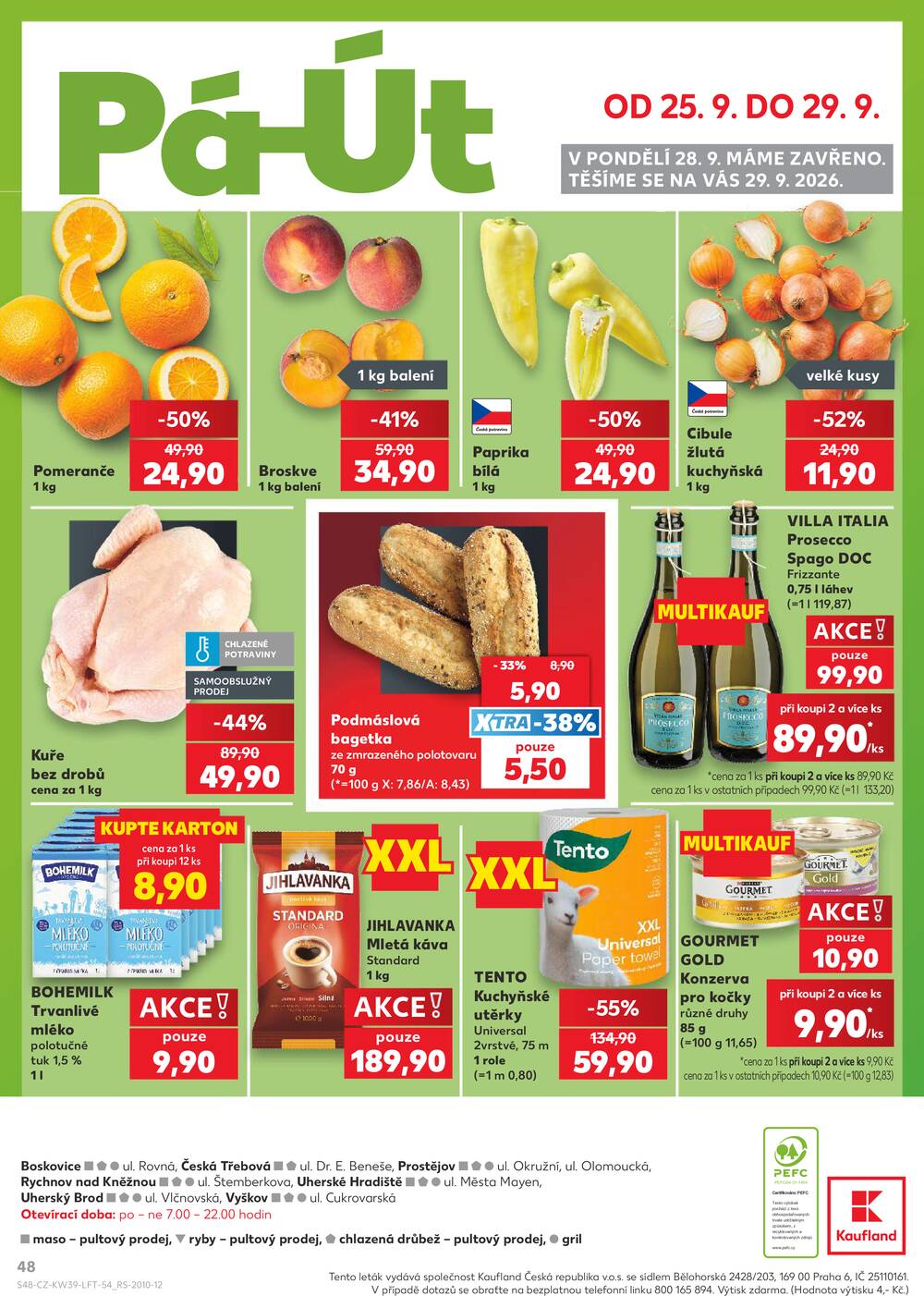 Kaufland 23.9. - 29.9. - Kaufland - Uherský Brod
