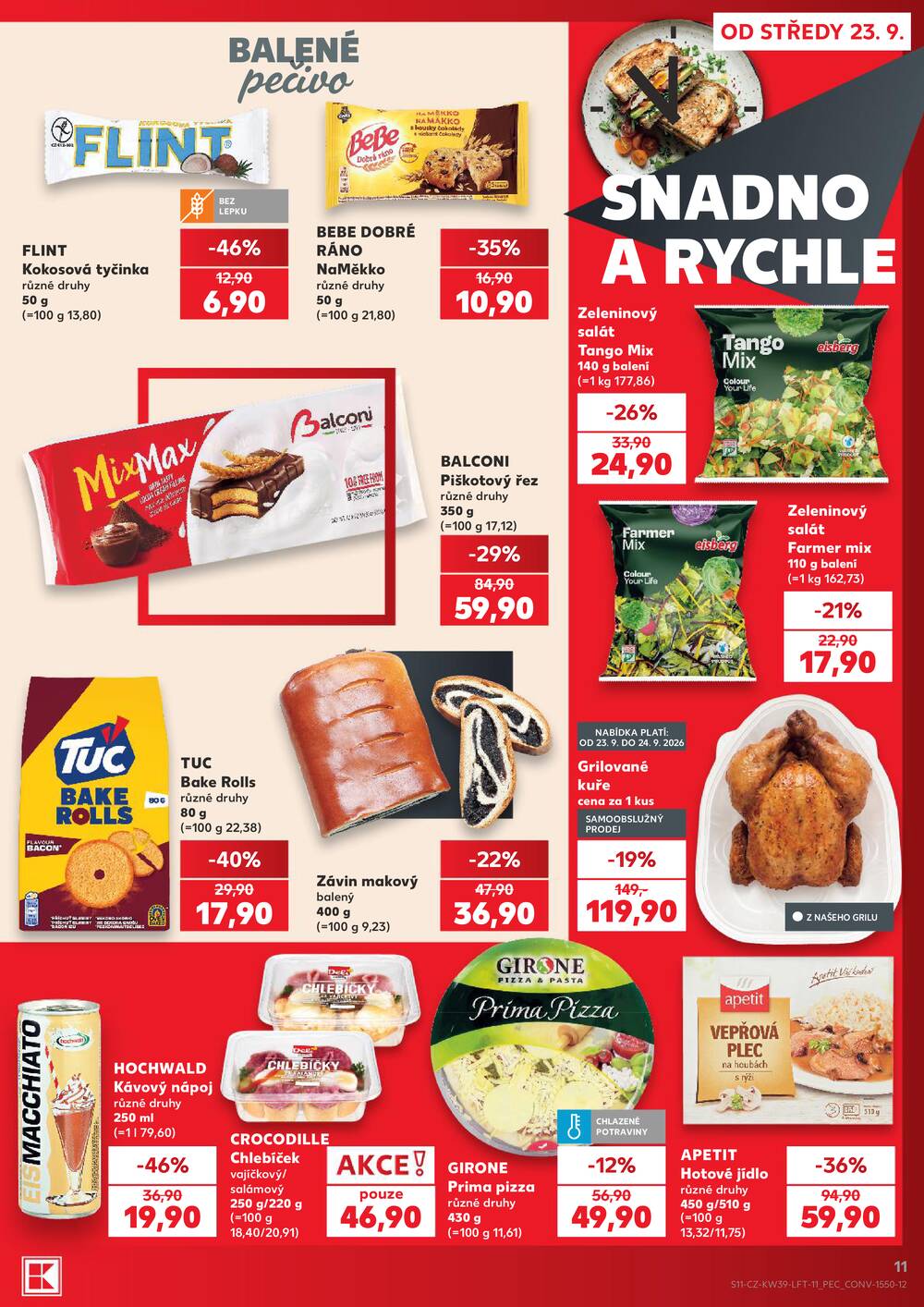 Kaufland 23.9. - 29.9. - Kaufland - Český Krumlov