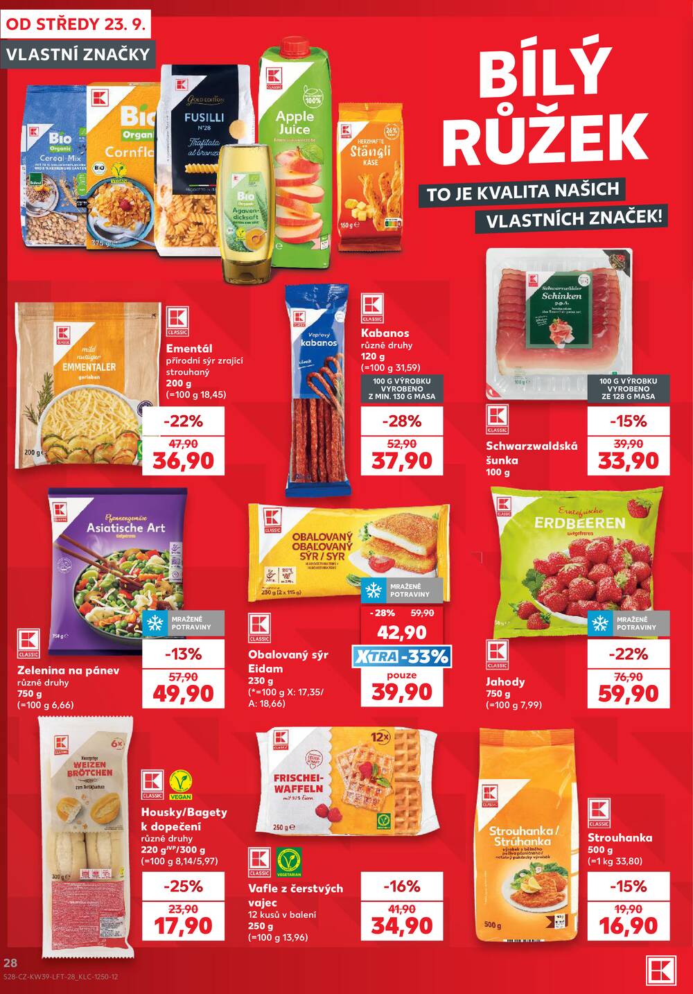 Kaufland 23.9. - 29.9. - Kaufland - Český Krumlov