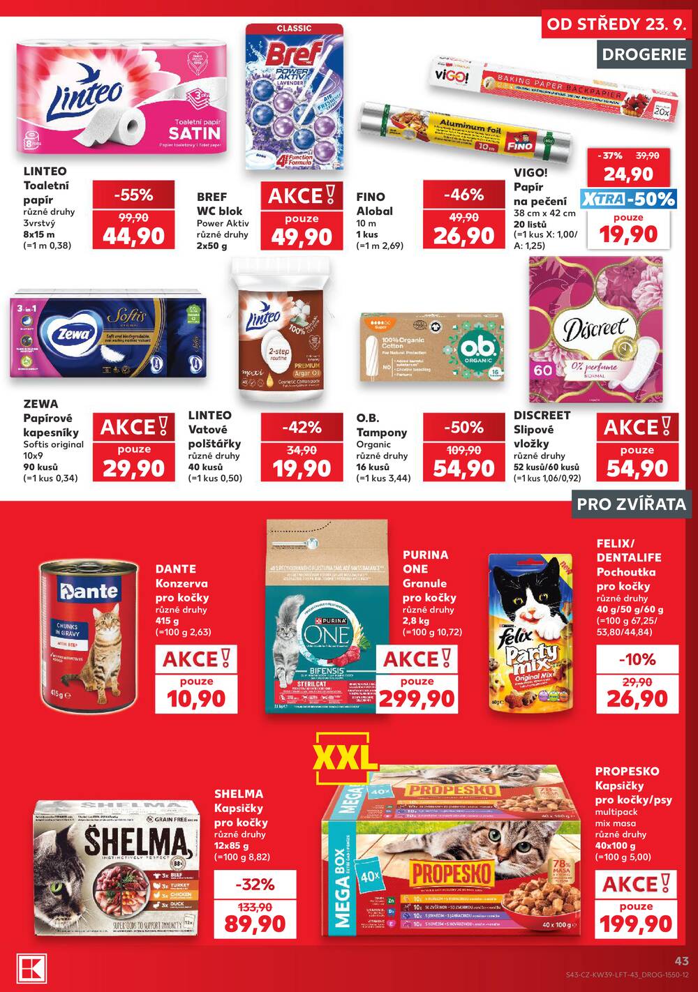 Kaufland 23.9. - 29.9. - Kaufland - Český Krumlov