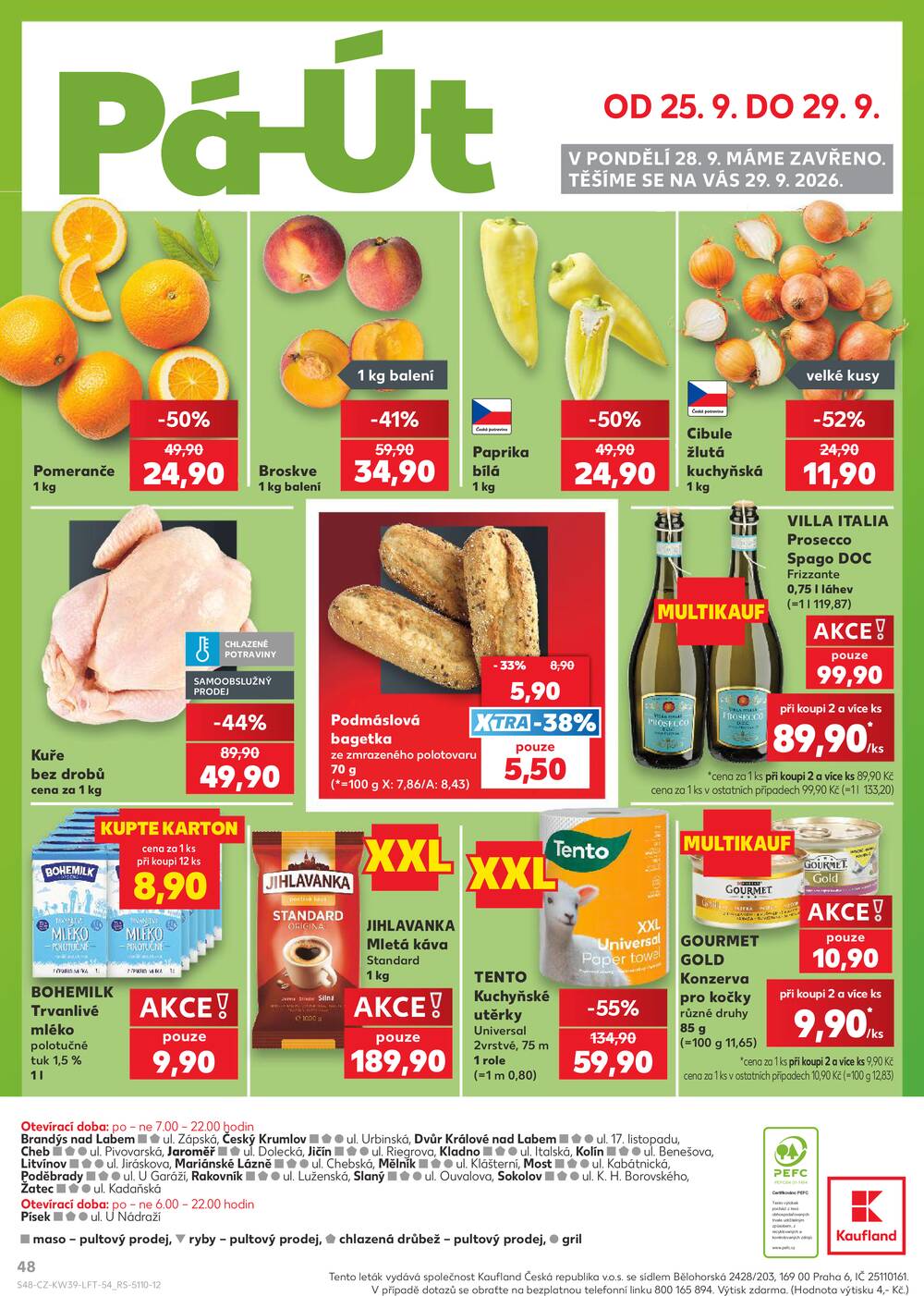 Kaufland 23.9. - 29.9. - Kaufland - Český Krumlov
