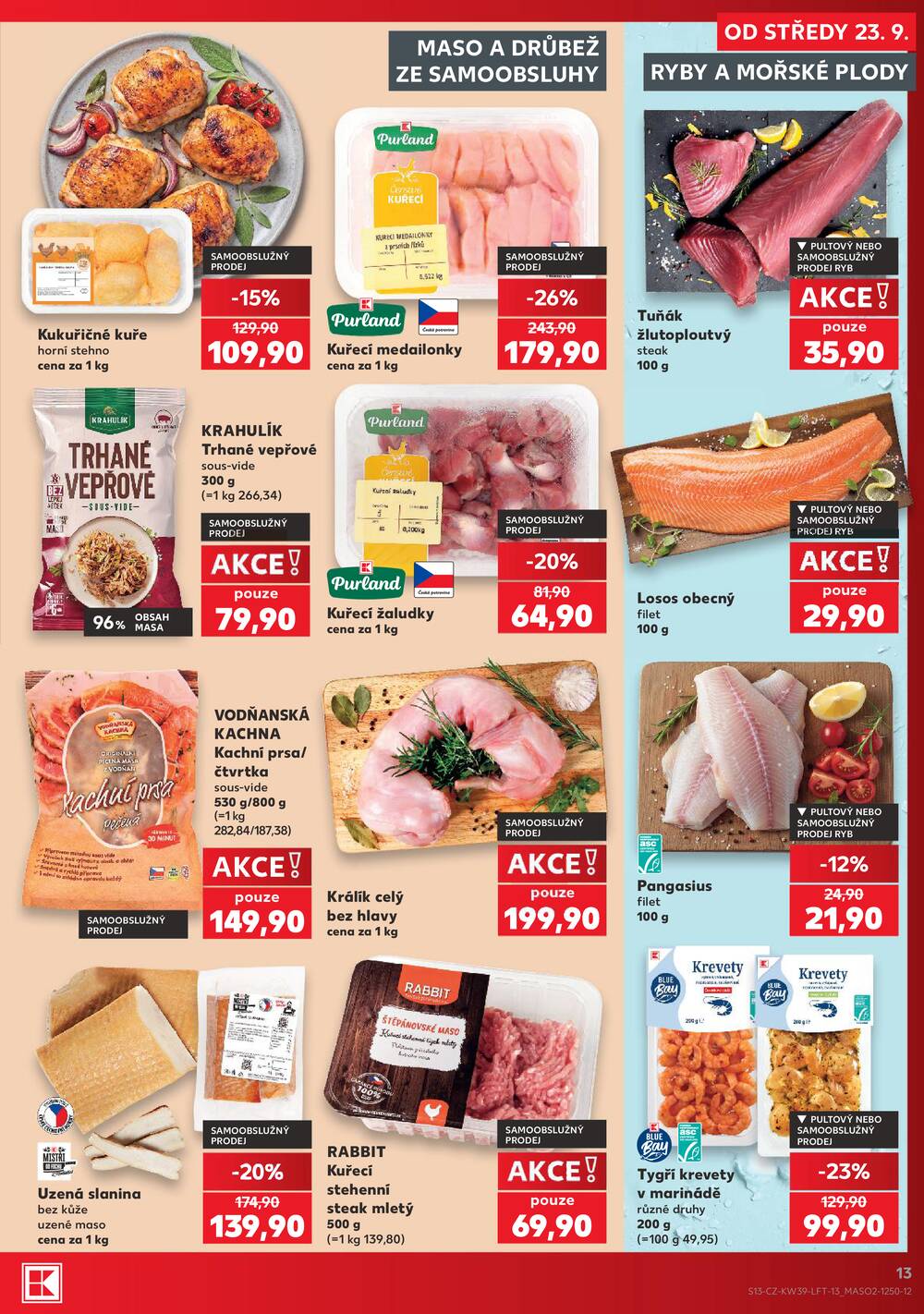 Kaufland 23.9. - 29.9. - Kaufland - Plzeň (Sukova)