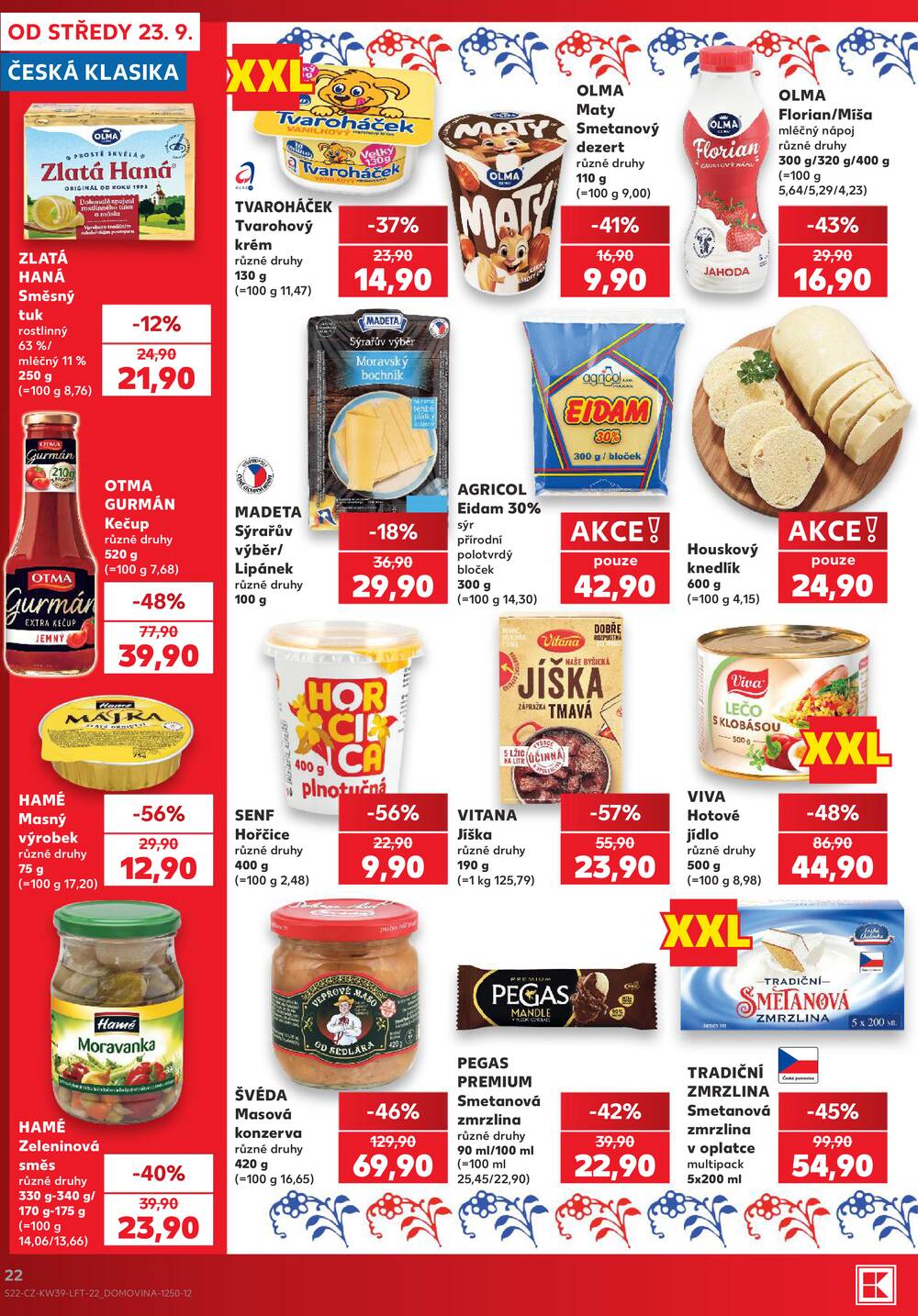 Kaufland 23.9. - 29.9. - Kaufland - Plzeň (Sukova)