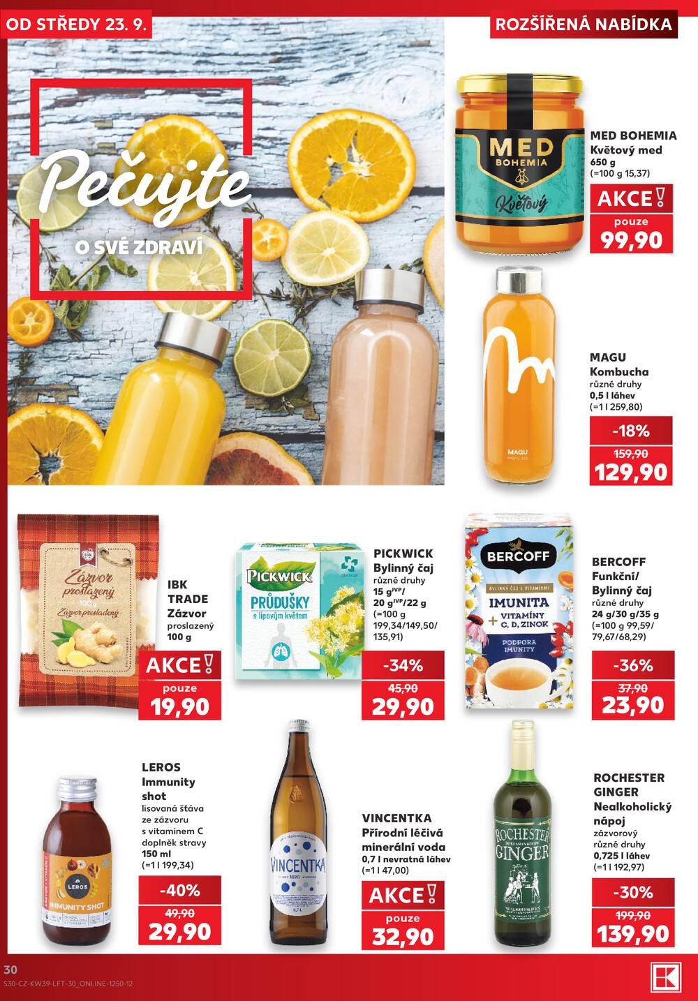 Kaufland 23.9. - 29.9. - Kaufland - Praha 8 (Malý Klín)