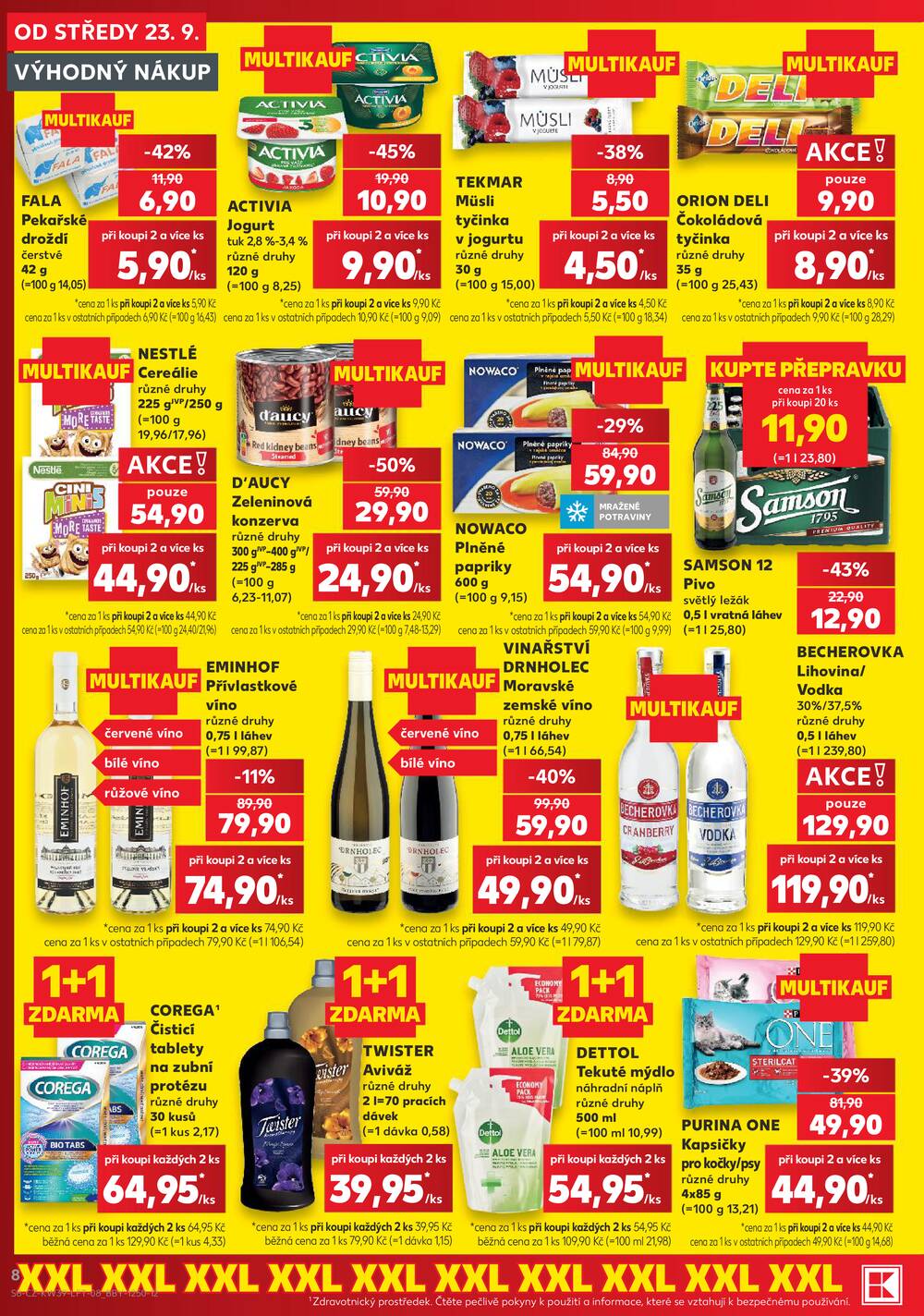 Kaufland 23.9. - 29.9. - Kaufland - Plzeň - Košutka