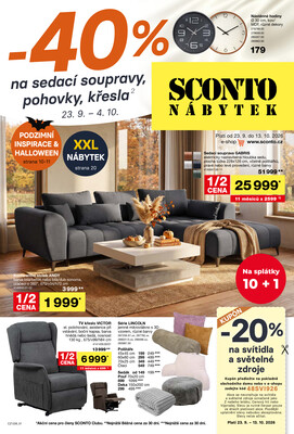 SCONTO Nábytek : 1 leták