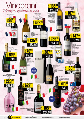 JIP Cash & Carry České Budějovice, Most, Náchod, Polička, Sušice a Svoboda nad Úpou od 23.9. do 29.9.2026