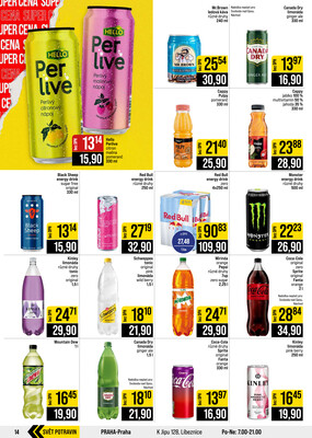 JIP Cash & Carry České Budějovice, Most, Náchod, Polička, Sušice a Svoboda nad Úpou od 23.9. do 29.9.2026