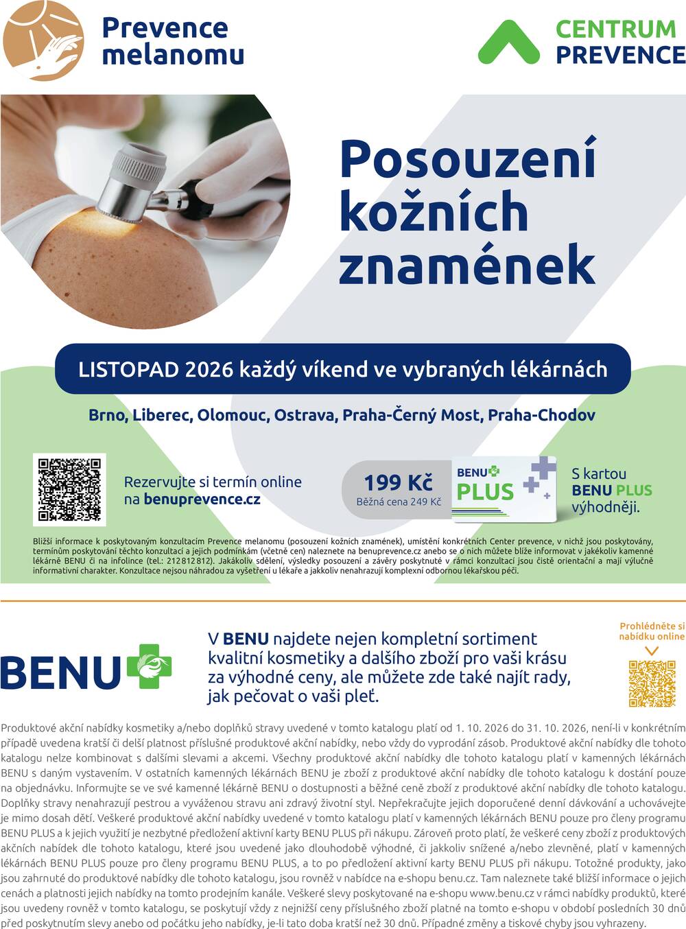 Leták BENU - Benu Dermokatalog od 1.10. do 31.10.2026 - strana 16