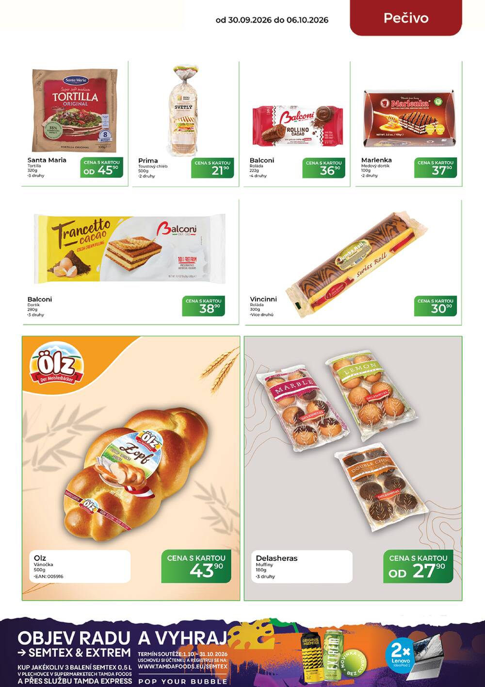 Tamda Foods od 30.9. do 6.10.2026