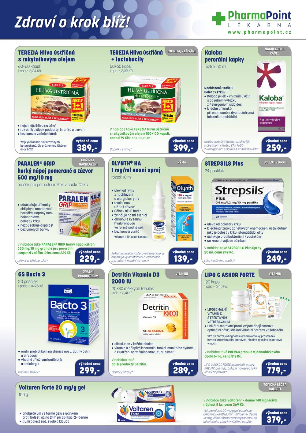 Pharma Point typ A od 1.10. do 31.10.2026