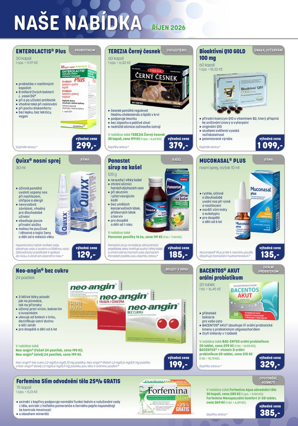 Leták PharmaPoint - Pharma Point typ A od 1.10. do 31.10.2026 - strana 5 Leták PharmaPoint - Pharma Point typ A od 1.10. do 31.10.2026 - strana 5