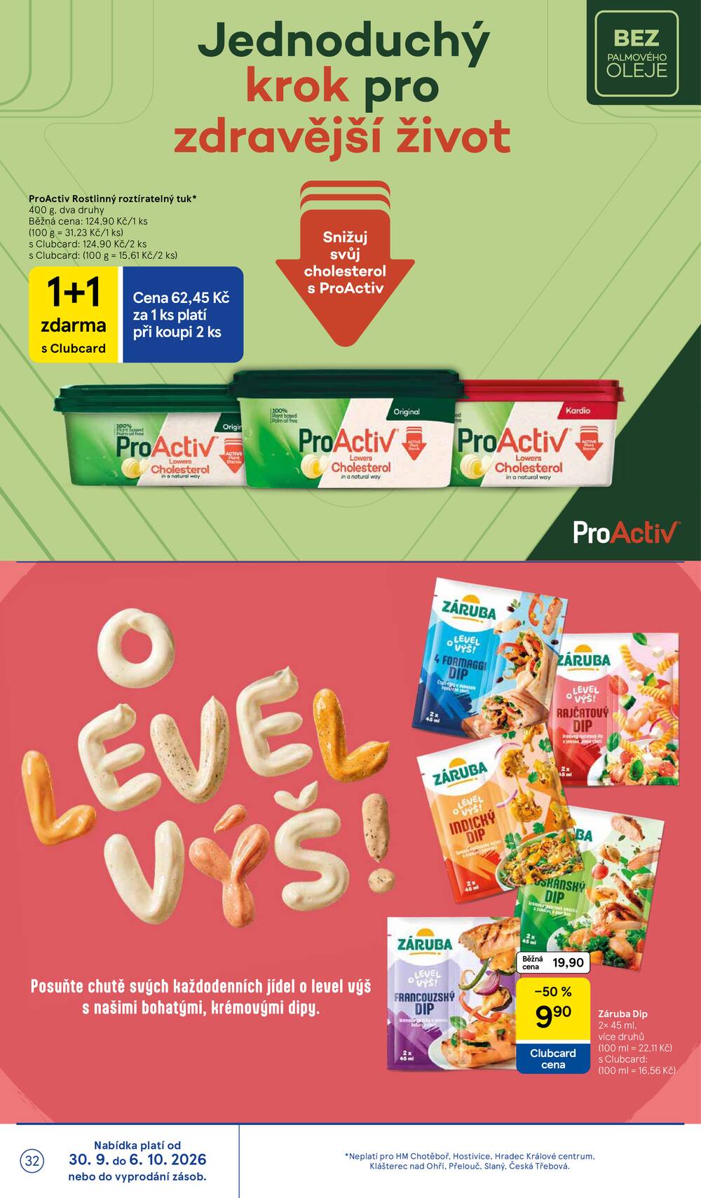 Tesco hypermarkety od 30.9. do 6.10.2026