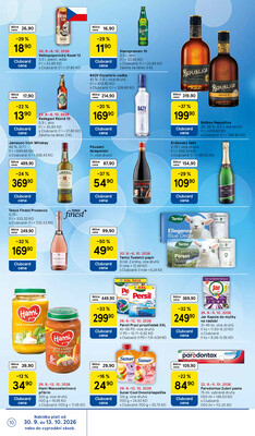 Tesco hypermarkety od 30.9. do 6.10.2026