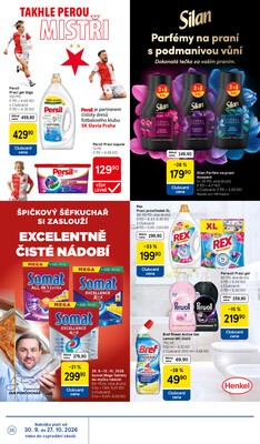 Tesco hypermarkety katalog Podzim od 30.9. do 27.10.2026