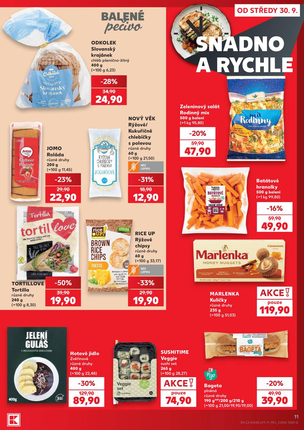 Kaufland 30.9. - 6.10. - Kaufland - Benešov