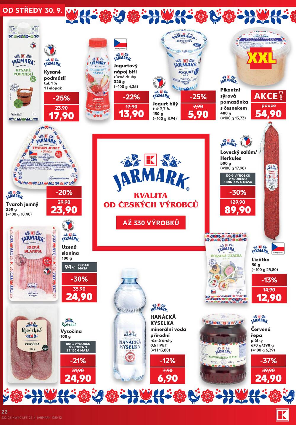 Kaufland 30.9. - 6.10. - Kaufland - Benešov