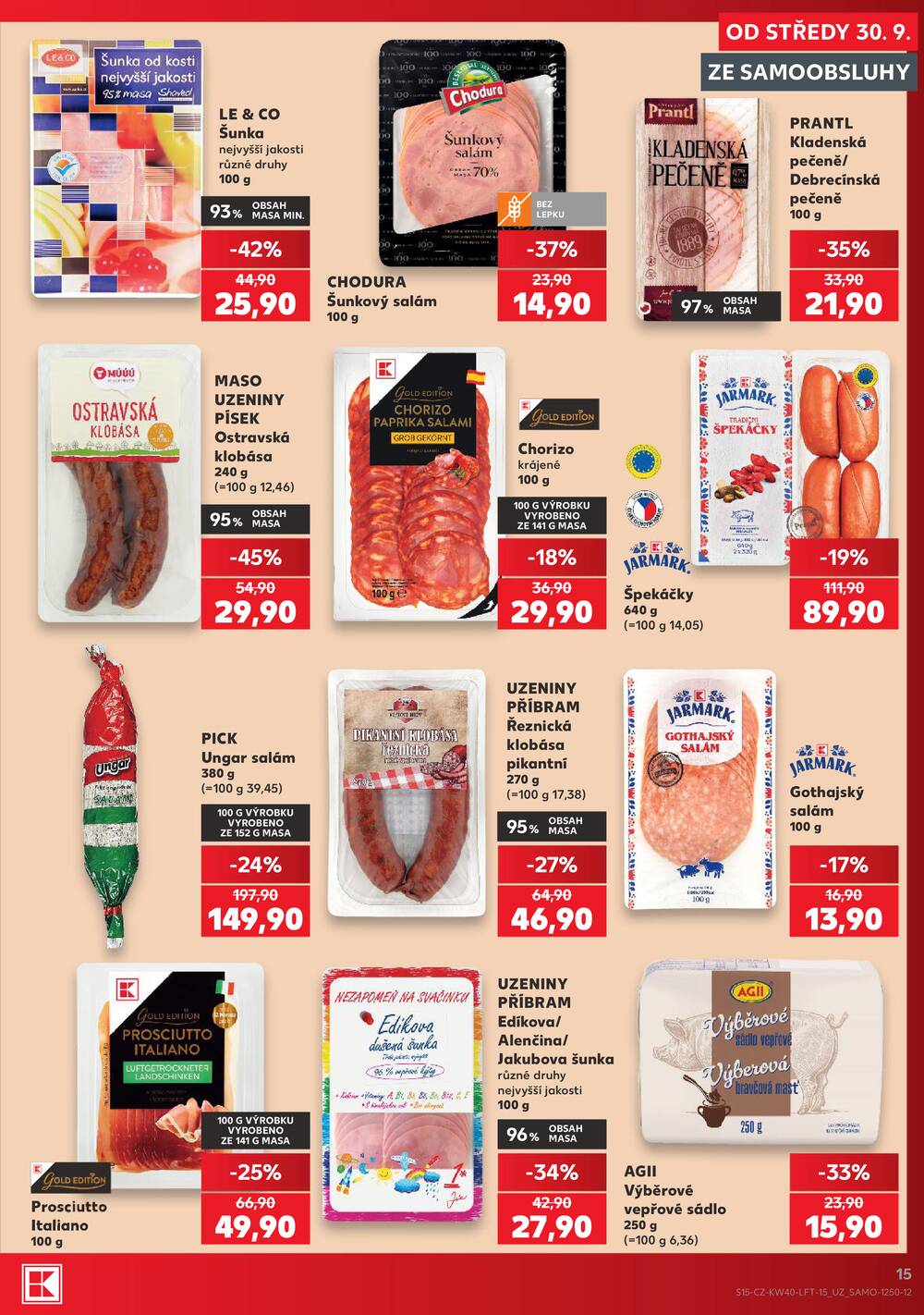Kaufland 30.9. - 6.10. - Kaufland - Hradec Králové