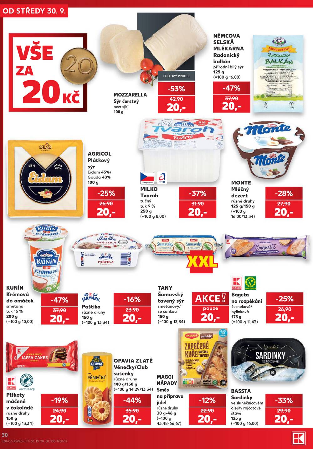 Kaufland 30.9. - 6.10. - Kaufland - Hradec Králové