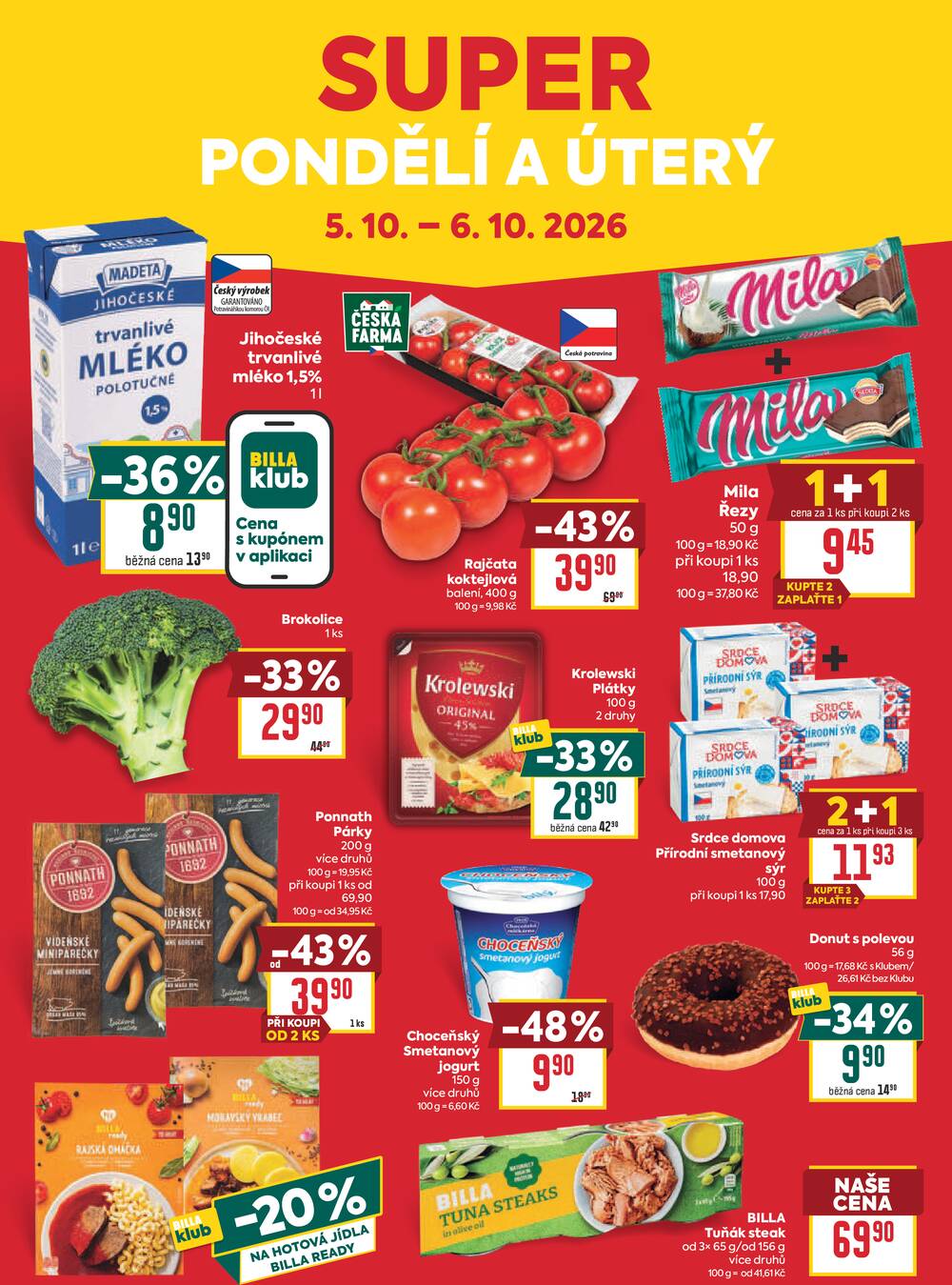 Leták BILLA - BILLA od 30.9. do 6.10.2026 - strana 32