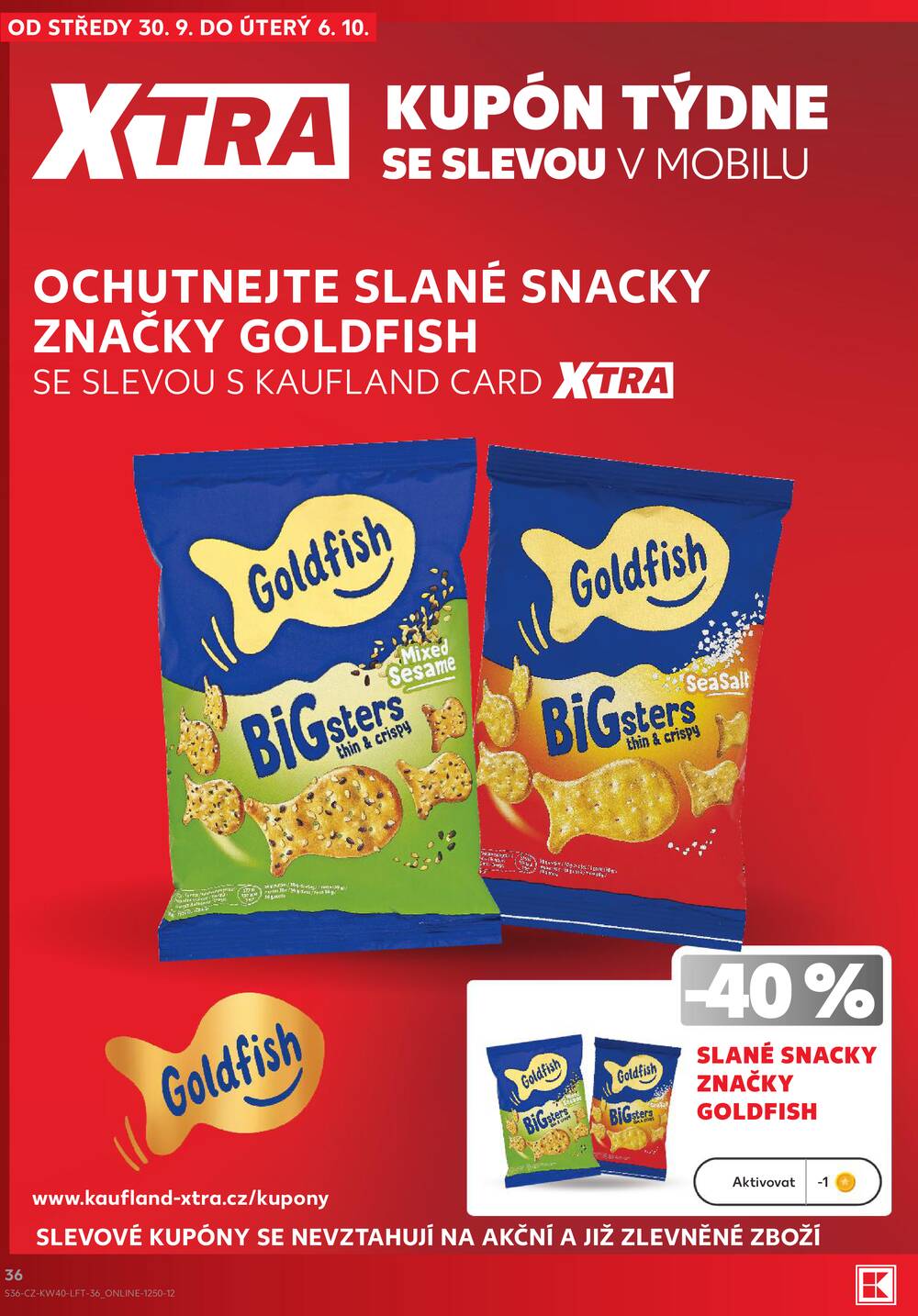 Kaufland 30.9. - 6.10. - Kaufland - Třebíč Horka-Domky