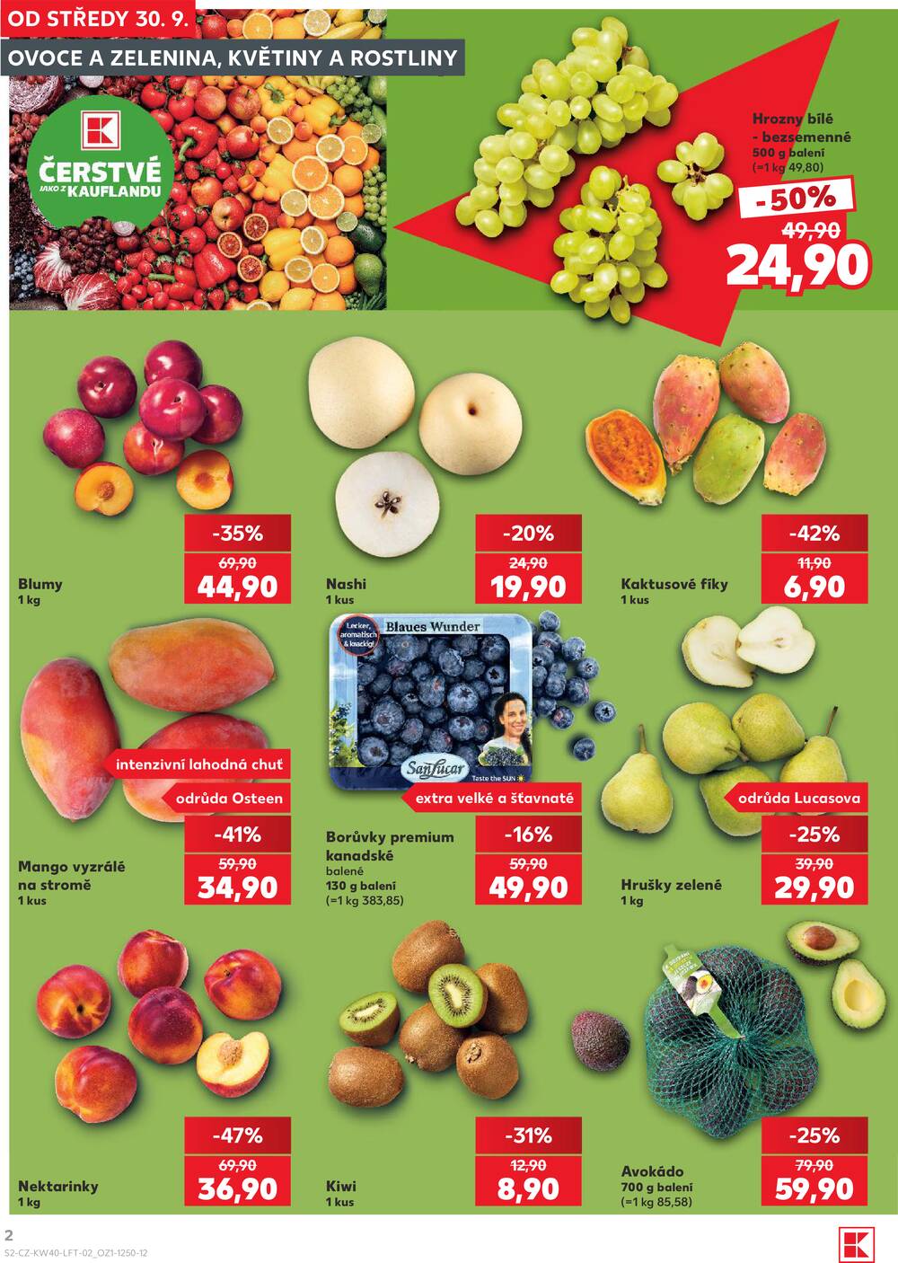 Kaufland 30.9. - 6.10. - Kaufland - Pardubice (S. K. Neumanna)