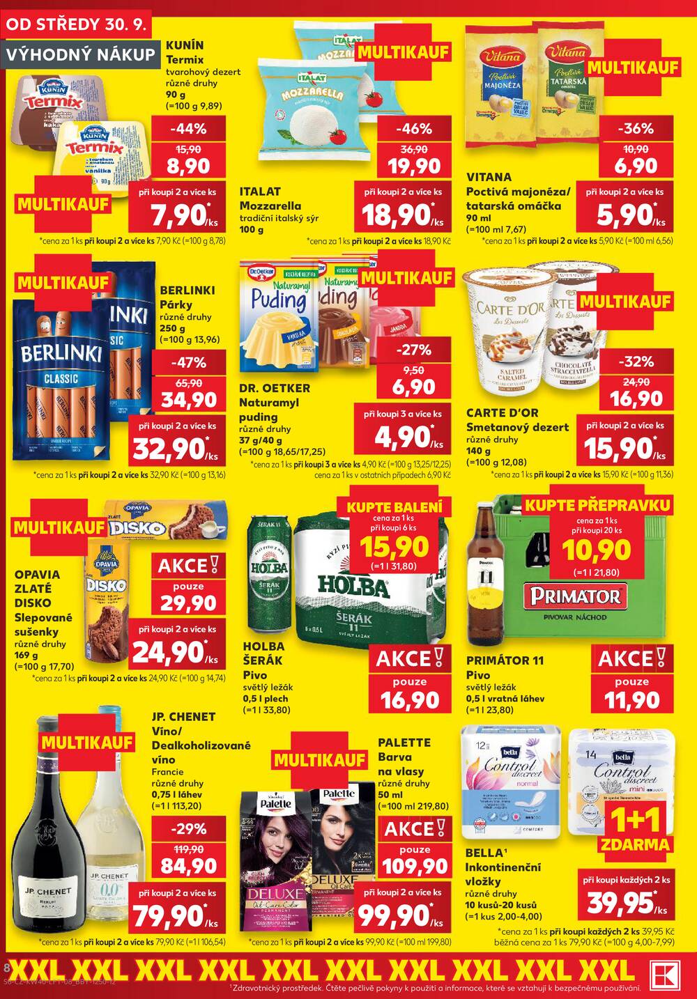 Kaufland 30.9. - 6.10. - Kaufland - Pardubice (S. K. Neumanna)