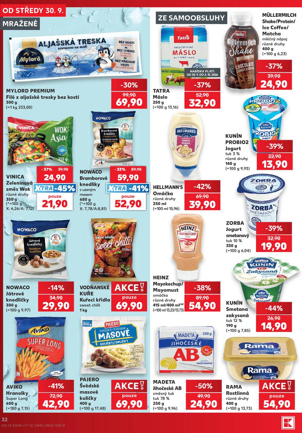 Kaufland 30.9. - 6.10. - Kaufland - Pardubice (S. K. Neumanna)