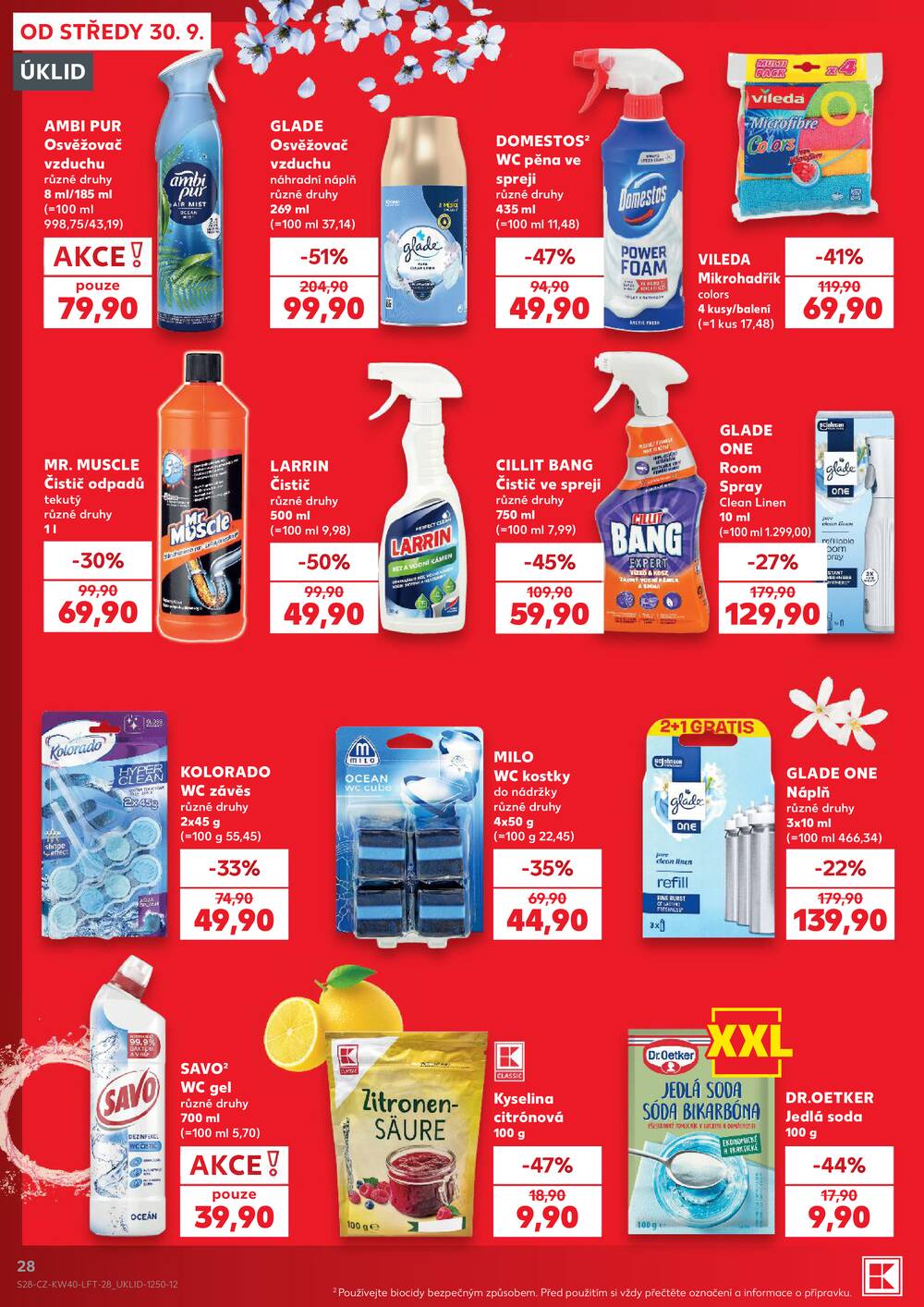 Kaufland 30.9. - 6.10. - Kaufland Poděbrady - U Garáží