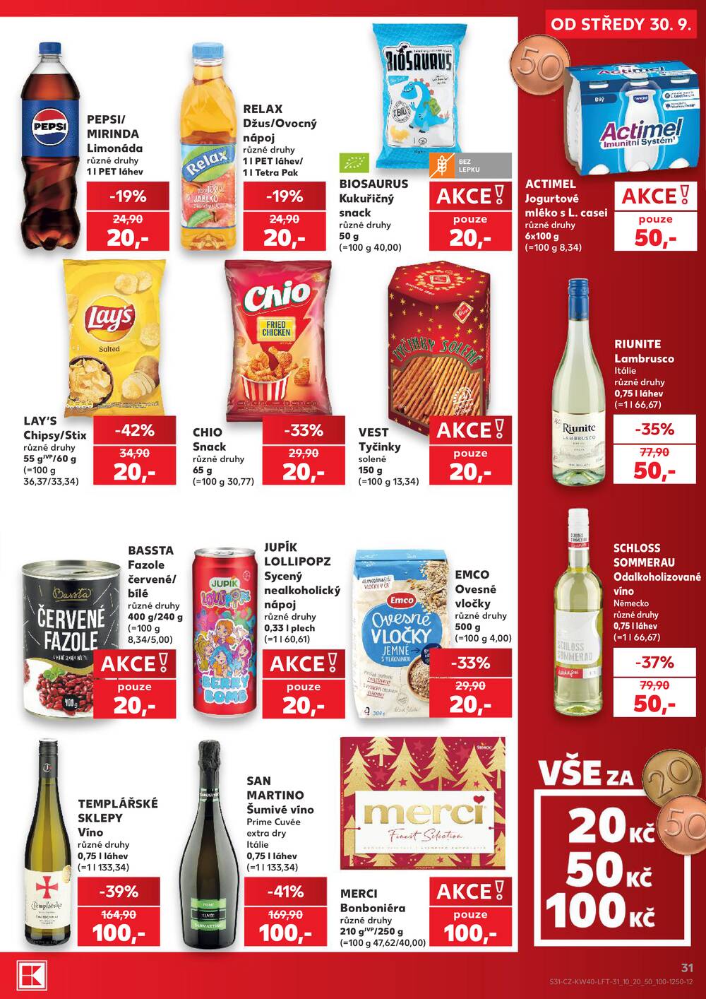 Kaufland 30.9. - 6.10. - Kaufland Poděbrady - U Garáží